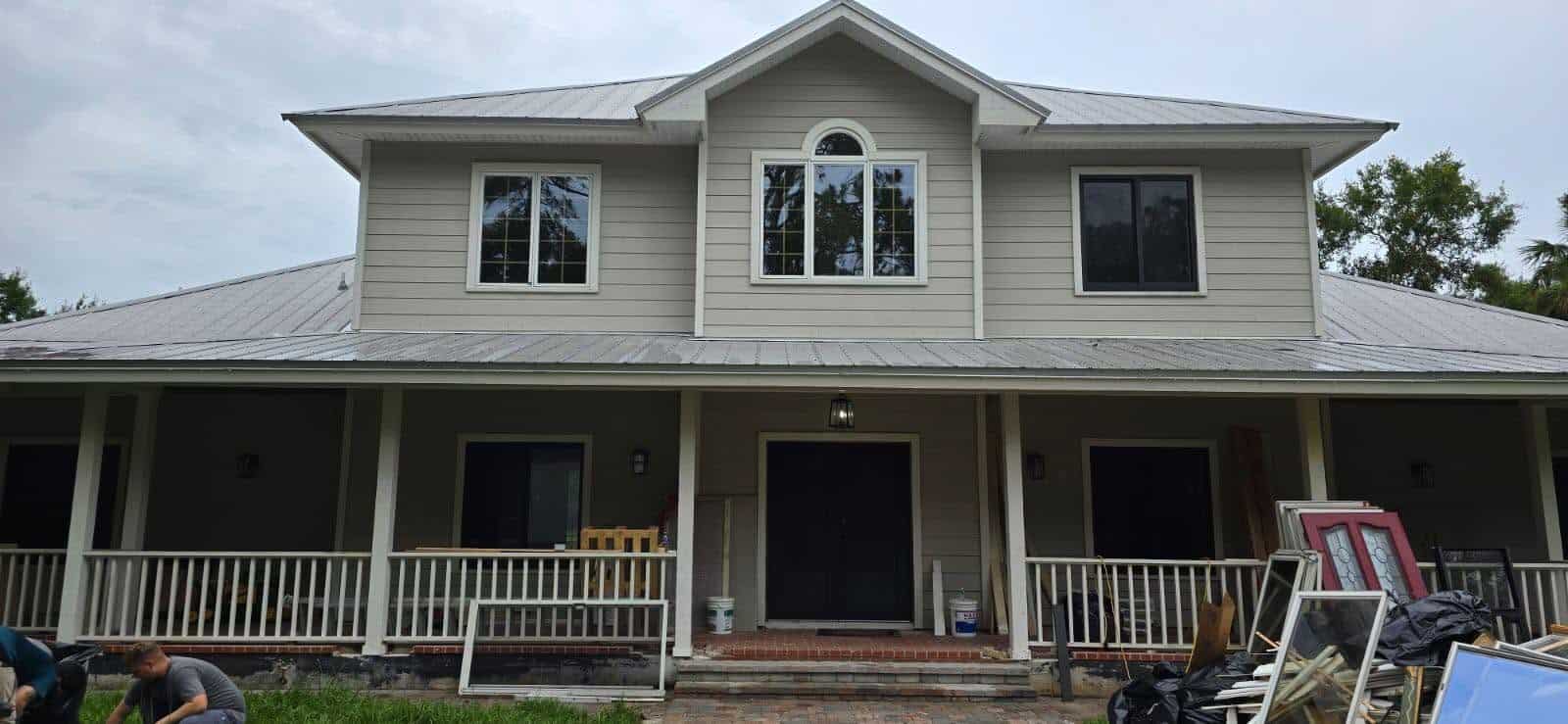 A GRV residential build nearing completion in Indian River County, Florida.