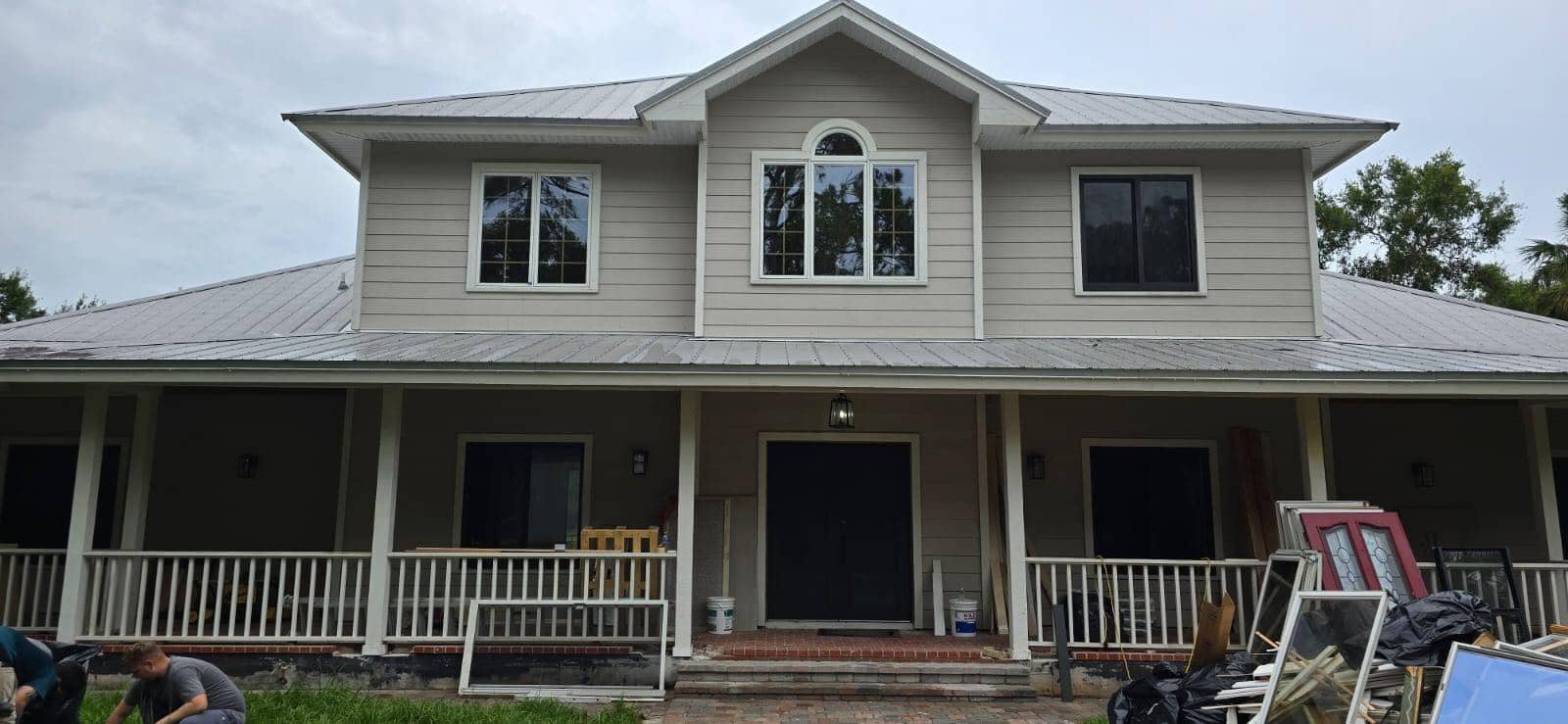 A GRV residential build nearing completion in Indian River County, Florida.